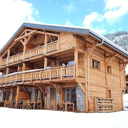 Demi-Chalet Vadel La Panthiaz 15 Pers 5 Chambres Abondance Extérieur photo
