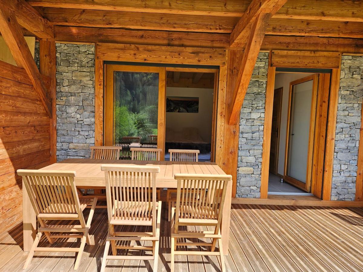 Demi-Chalet Vadel La Panthiaz 15 Pers 5 Chambres Abondance Extérieur photo