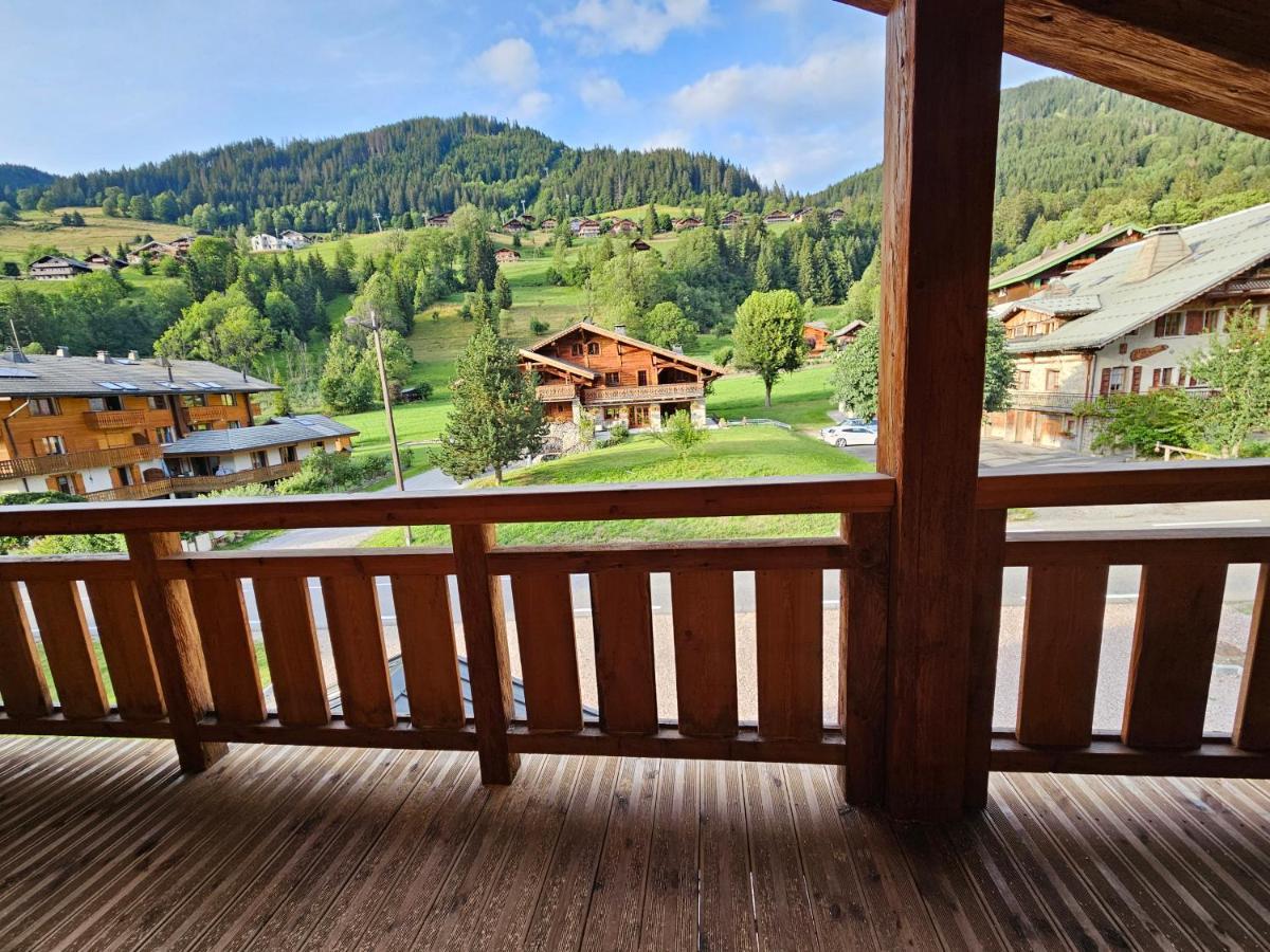 Demi-Chalet Vadel La Panthiaz 15 Pers 5 Chambres Abondance Extérieur photo