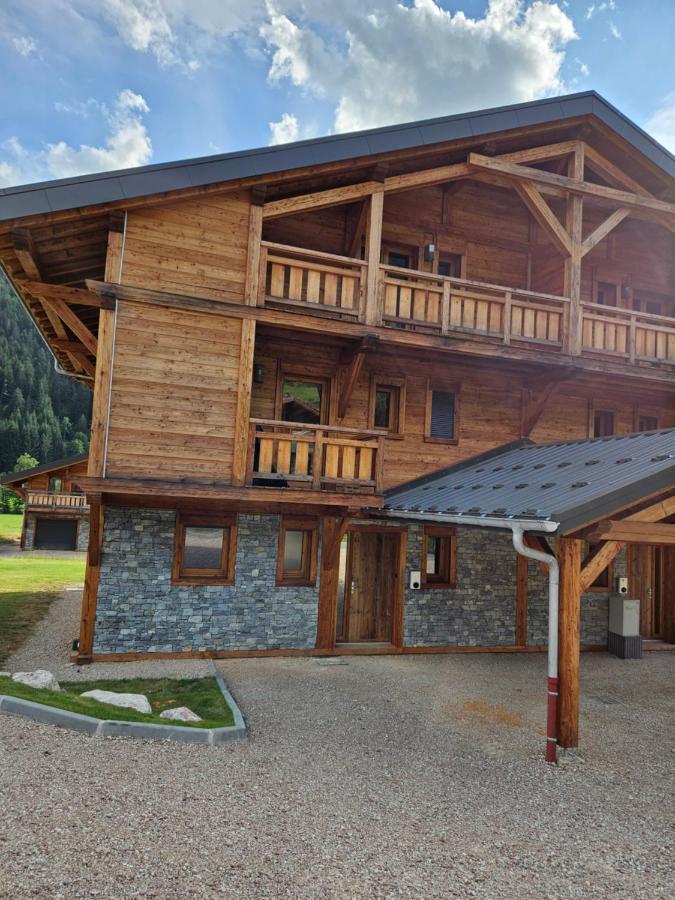 Demi-Chalet Vadel La Panthiaz 15 Pers 5 Chambres Abondance Extérieur photo