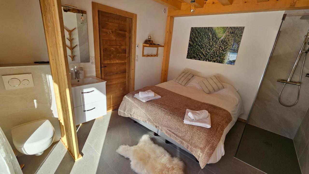 Demi-Chalet Vadel La Panthiaz 15 Pers 5 Chambres Abondance Extérieur photo