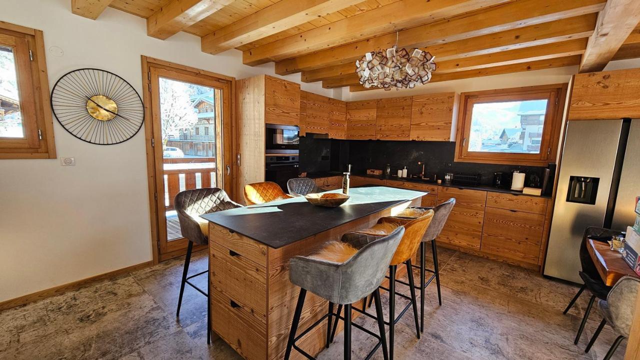 Demi-Chalet Vadel La Panthiaz 15 Pers 5 Chambres Abondance Extérieur photo